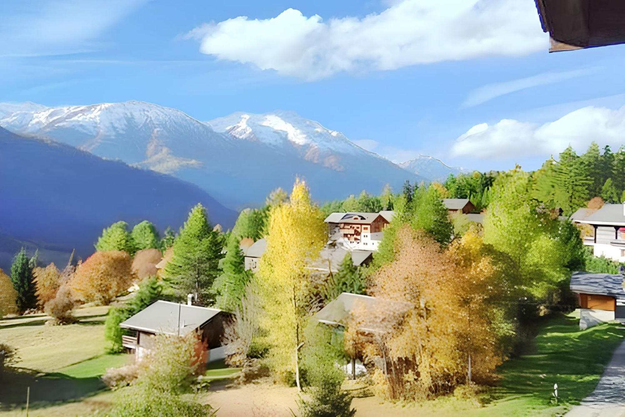 Modern Apartment With Mountain View Bellwald 80 M² Balcony Экстерьер фото